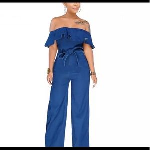 Off the shoulder romper